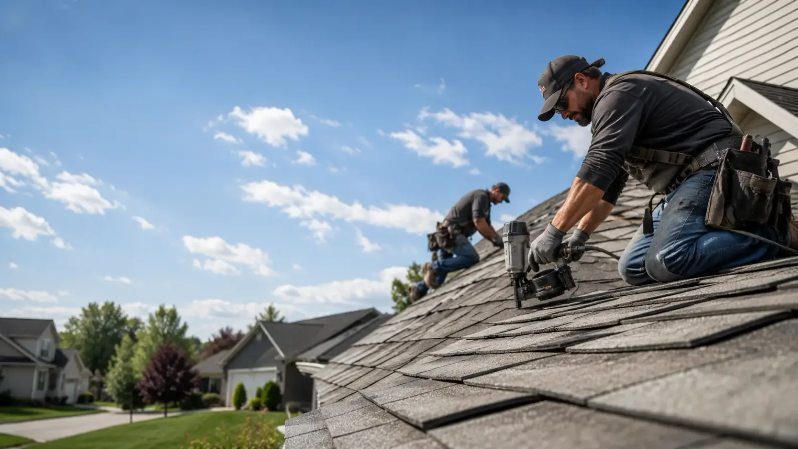 Storm Damage Roof Repair in Wheelwright, MA near me